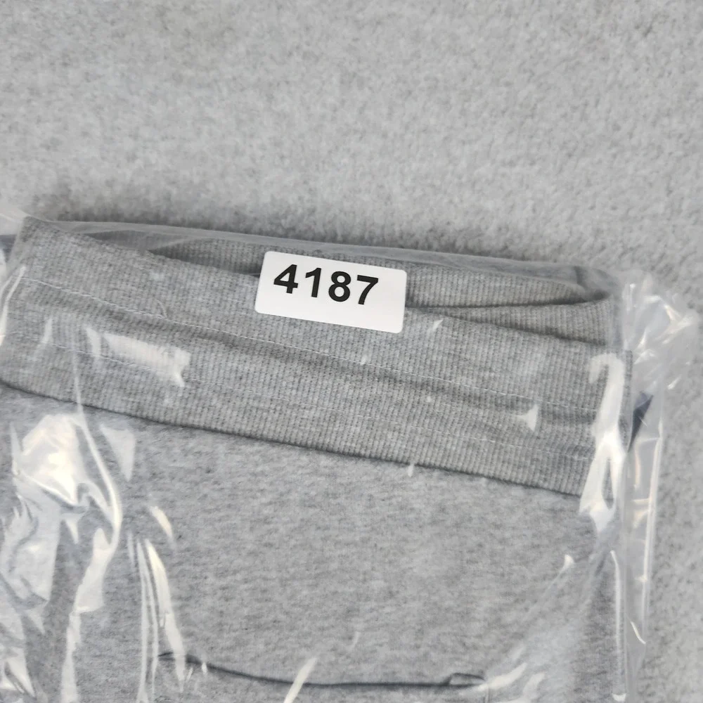 Pure Champ Jogger Sweatpants Mens XL Gray Activewear Zipper Pockets Drawstring